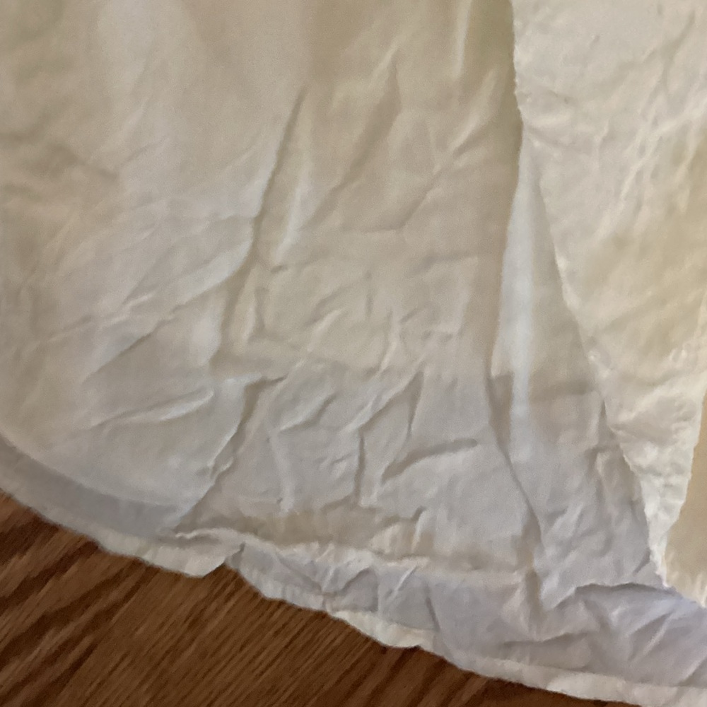Forever 21 Cream Ruffle-Hem Spaghetti Strap Mini Dress - Picture 4 of 5